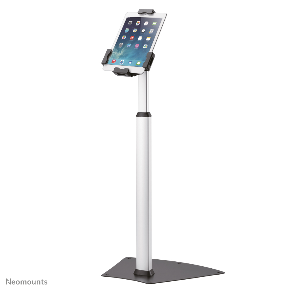 Neomounts TABLET-S200SILVER Tablet vloerstandaard 7.9-10.5" - vergrendelbaar - universeel